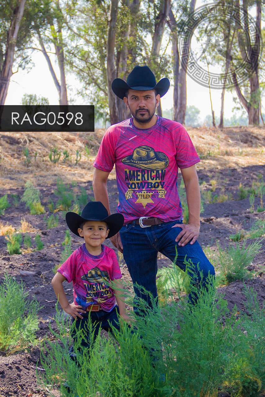 PLAYERA BASICA PARA: CABALLERO, NIÑO RAG0598